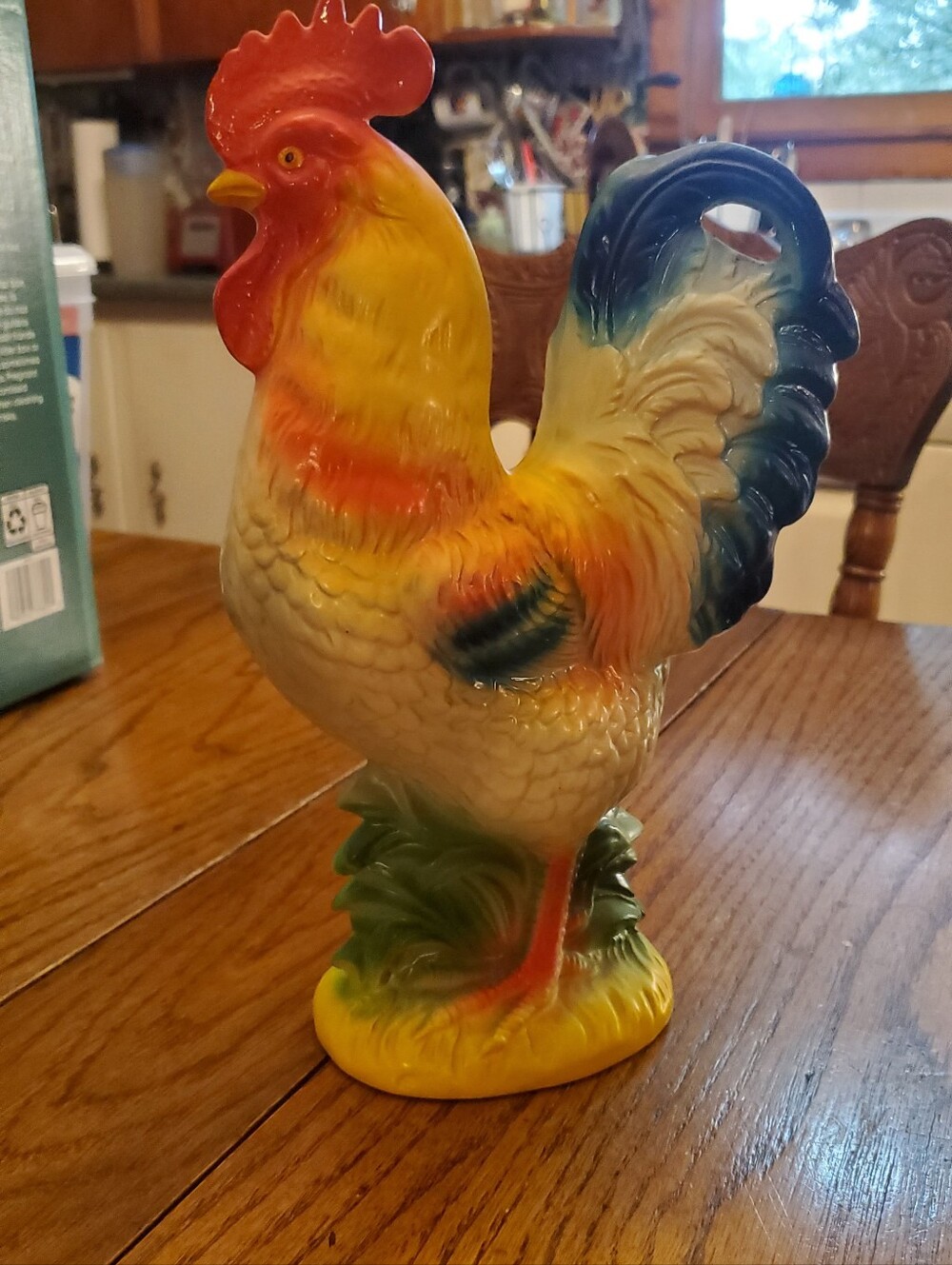 Vintage Ceramic Carnival Prize Chicken, 1930s-1940s - Picture 3 of 10